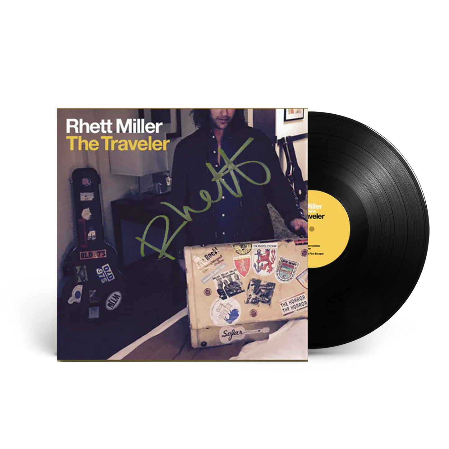 Rhett Miller with Black Prairie - The Traveler - Vinyl (Signed)
