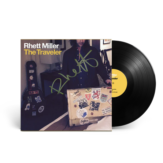Rhett Miller with Black Prairie - The Traveler - Vinyl (Signed)