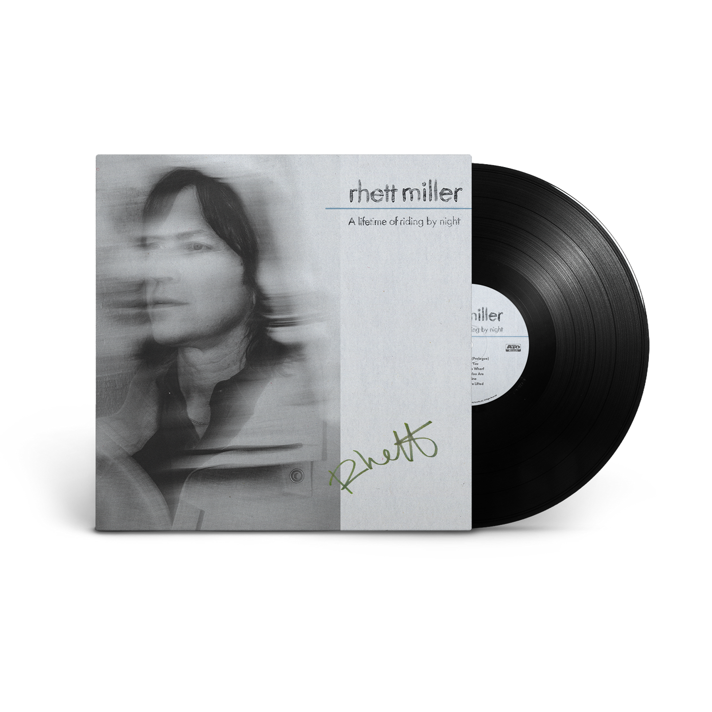 A Lifetime of Riding by Night LP Standard Black (Signed)