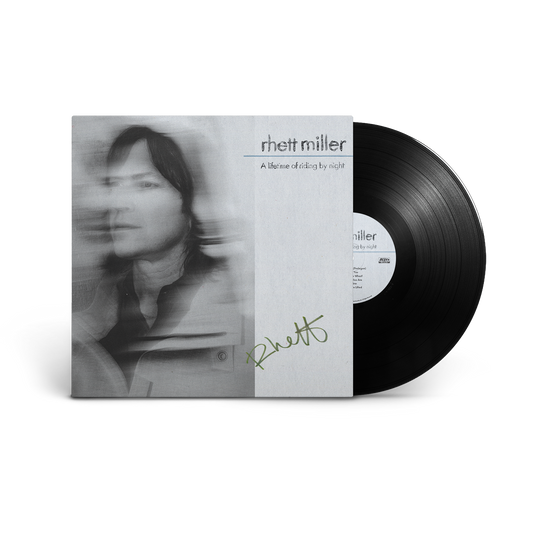 A Lifetime of Riding by Night LP Standard Black (Signed)